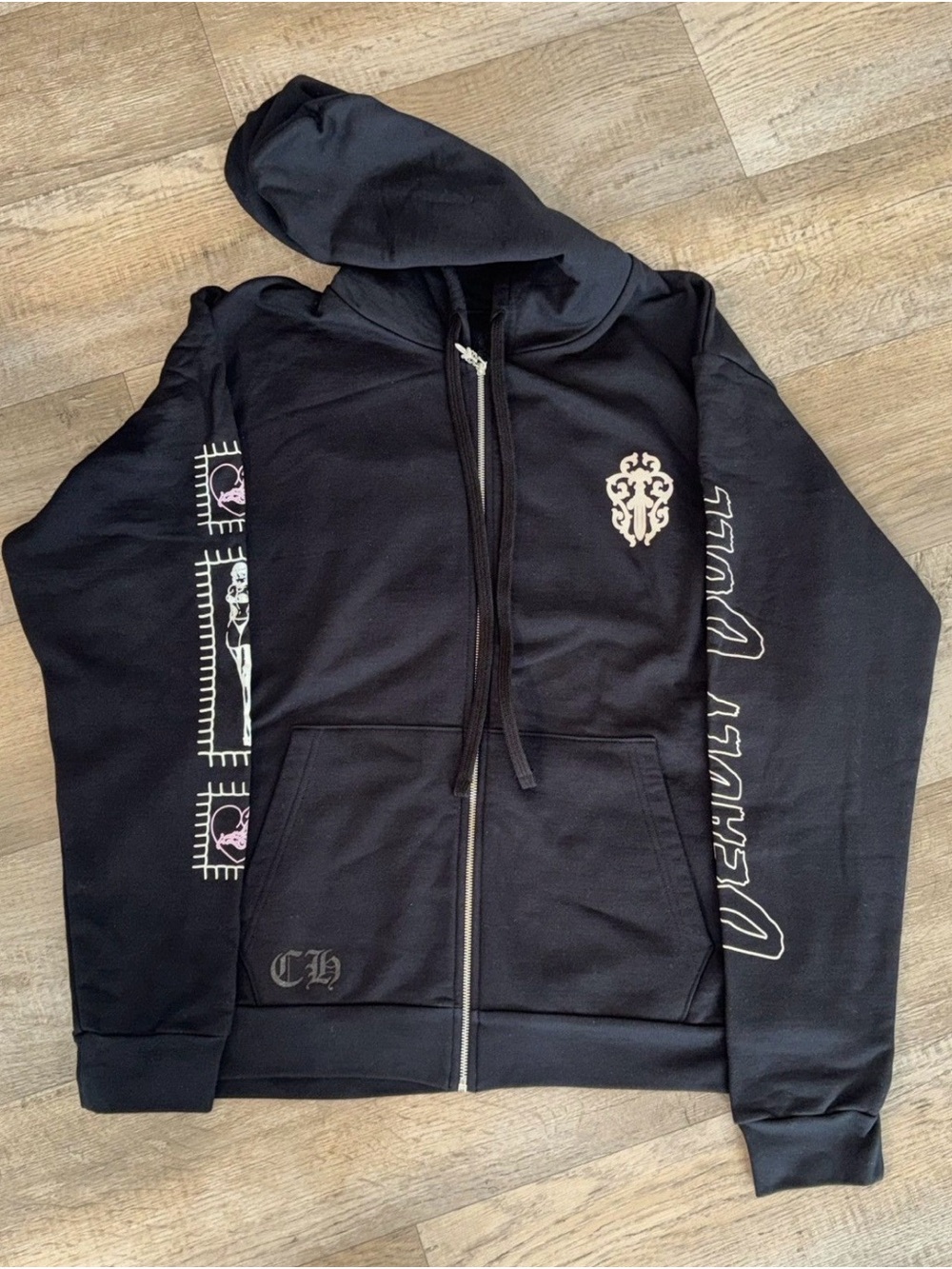 CHROME HEARTS DEADLY DOLL HOODIE